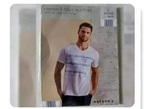 Herren T-Shirt mit Print