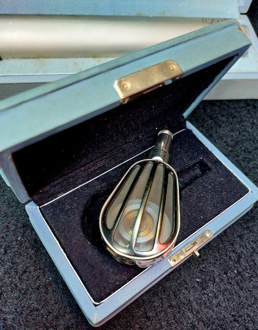 Altes Mikrofon Telefunken CM/51 N und CMV 51/3 im Etui