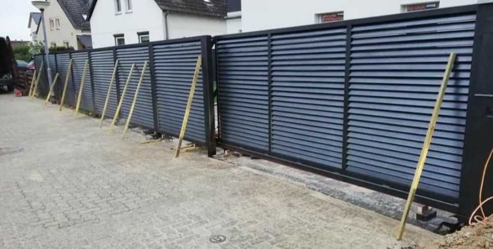 Zaun Doppelstabmatten Tore Metallzaune