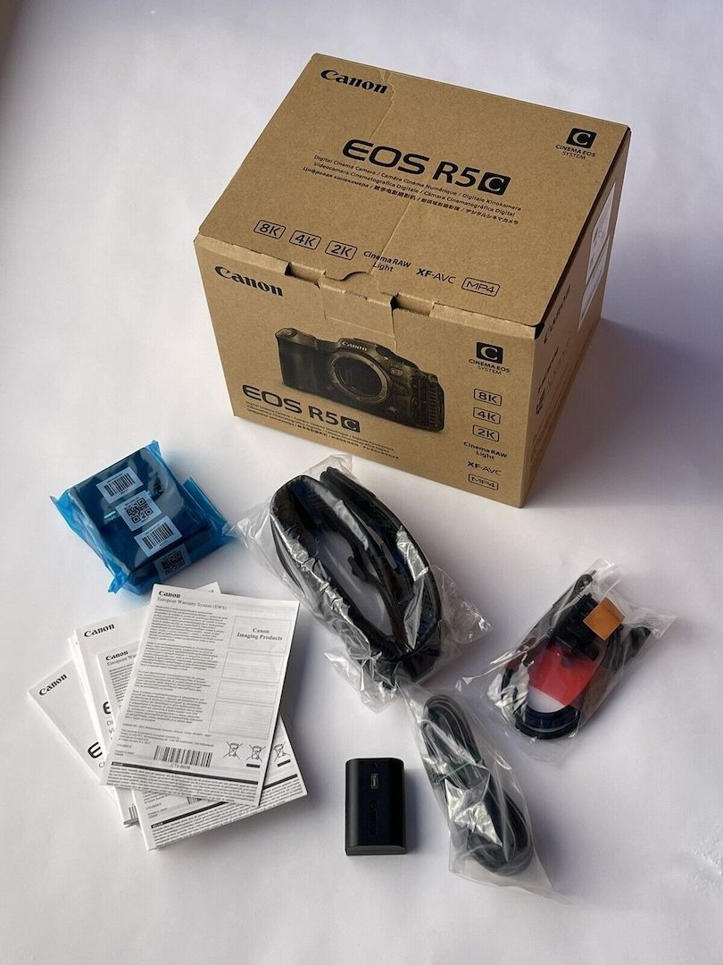Canon Eos R5C Body NEU & Unbenutzt- Top Zustand