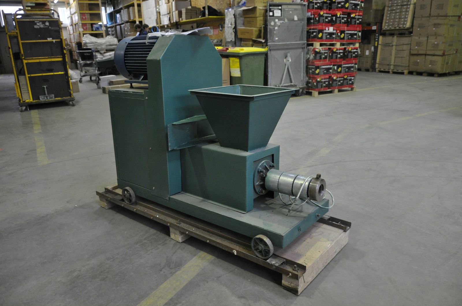 Brikettierpresse Brikettmaschine Brikettpresse 11KW 50mm