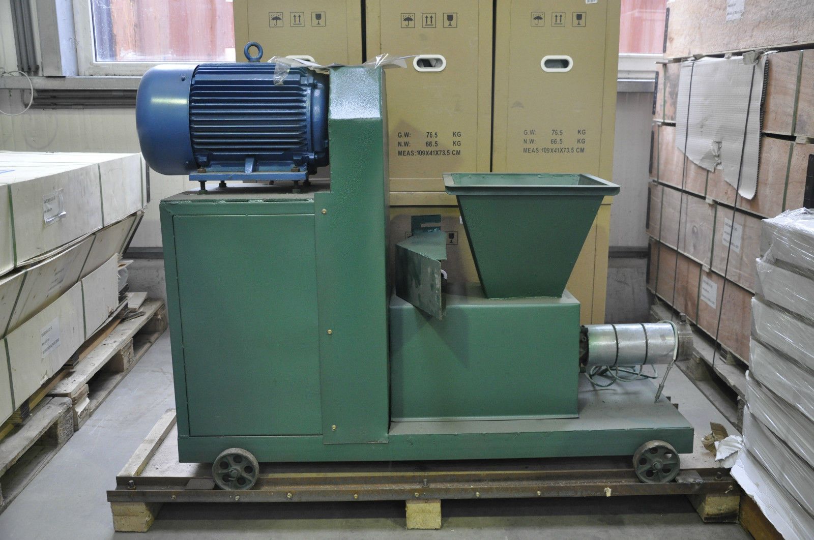 Brikettierpresse Brikettmaschine Brikettpresse 11KW 50mm