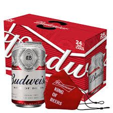 Budweiser Premium Lager 24x 440ml Cans