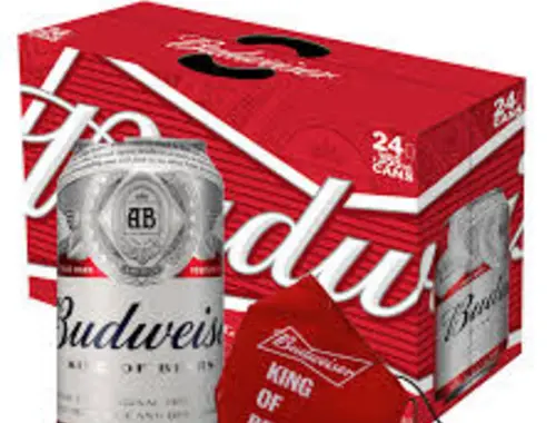 Budweiser Premium Lager 24x 440ml Cans