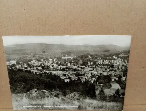 Friedrichroda.Aussicht vom Adolphsblick, Körnberg/- Thür.  Ansichtskarte-ungelaufen