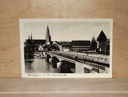 Ak-Konstanz am Bodensee. Neue Rheinbrücke.