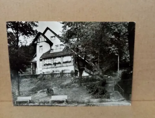 Ak-Geising im Erzgebirge-Ferienheim Rosenhöhe