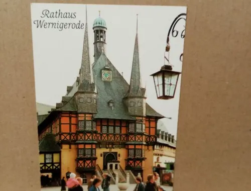 Ak-Werningerode, Rathaus / Harz-