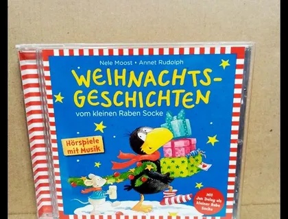 Weihnachts-Geschichten vom kleinen Raben Socke.