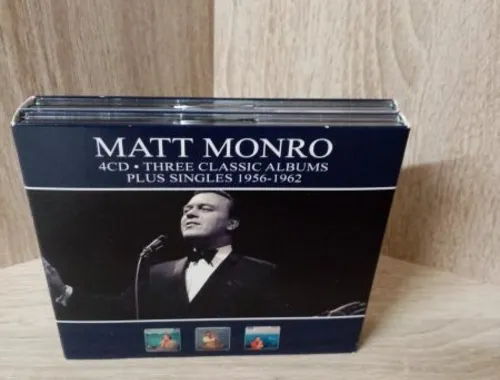 MATT MONRO - 3 KLASSISCHE ALBEN PLUS SINGLES 1956-1962 4 CD