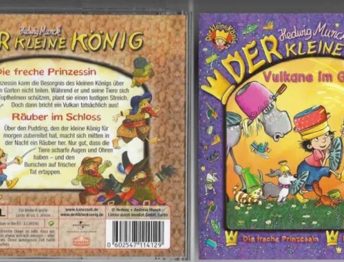 Der kleine König CD Hörspiel - Vulkane im Garten