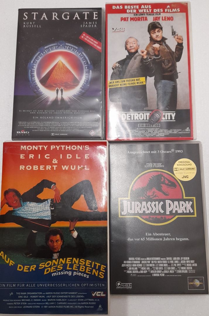 Spielfilme auf VHS