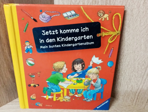 Jetzt komme ich in den Kindergarten.