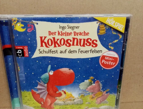 Der kleine Drache Kokosnuss - Schulfest auf dem Feuerfelsen.Hörspiel