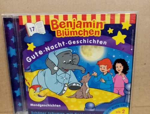 Benjamin Blümchen Gute-Nacht-Geschichten-Mondgeschichten. CD