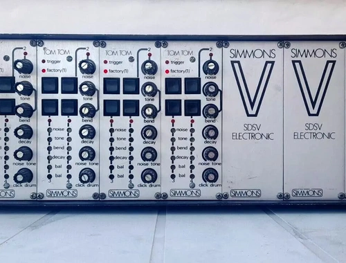 SIMMONS DRUM SYNTHESIZER SDS V Central Unit