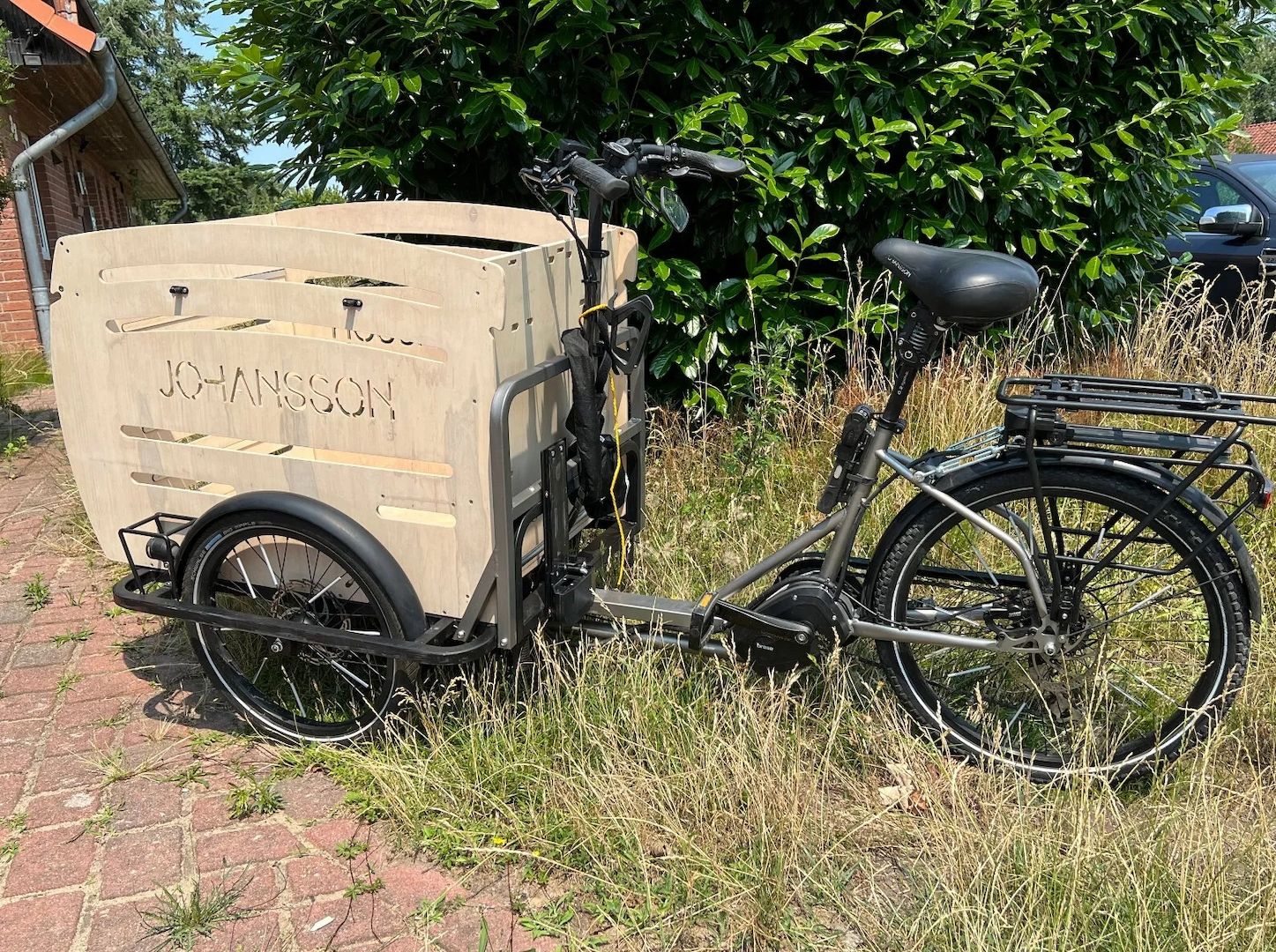 Cargobike Lastenfahrrad Johansson Fiete E-Bike