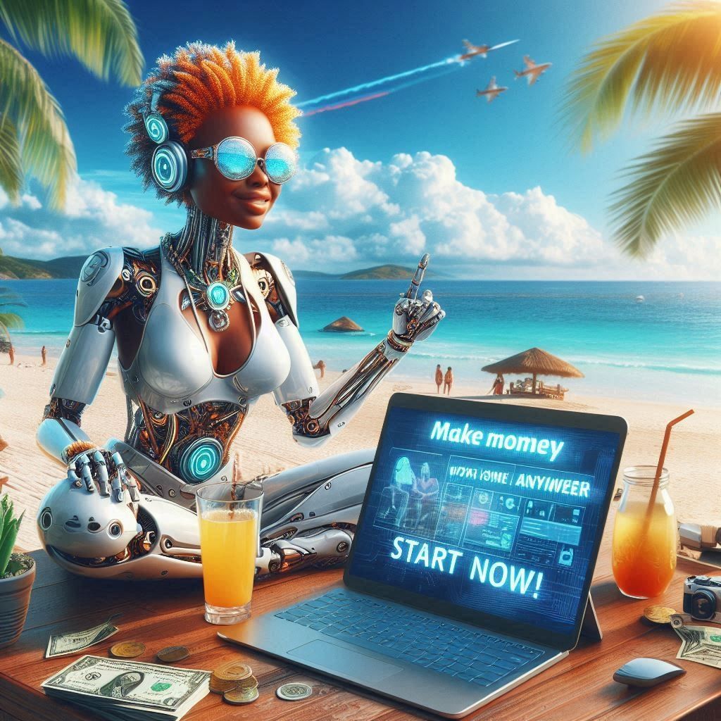 REMOTE-ARBEIT von zuhause und überall