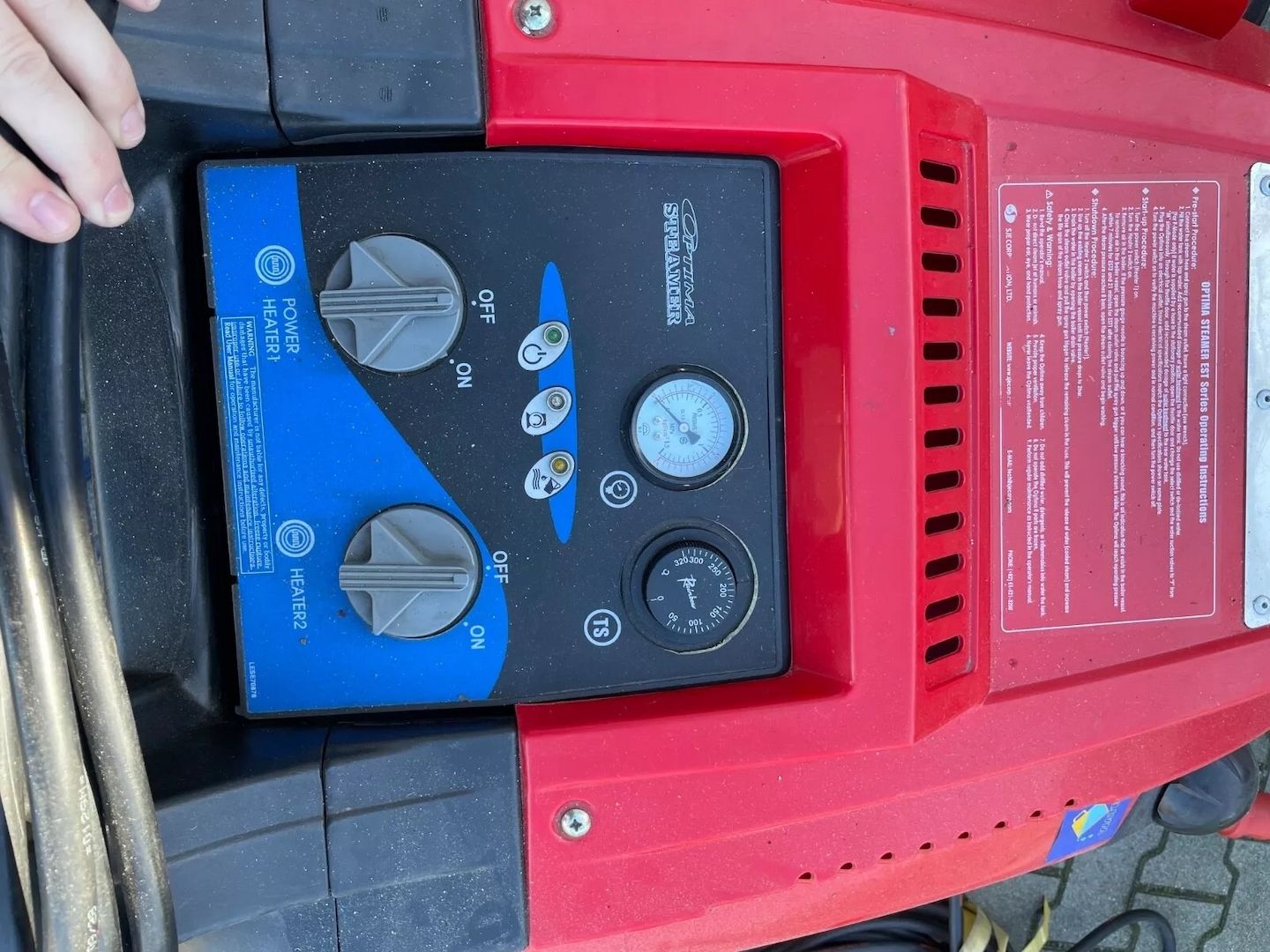 Top Dampf Optima Reiniger