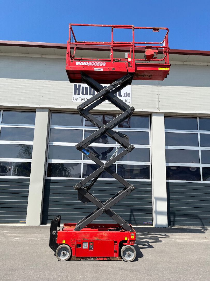 Manitou 7,60m Elektro Scherenarbeitsbühne Arbeitsbühne Steiger Hubarbeitsbühne