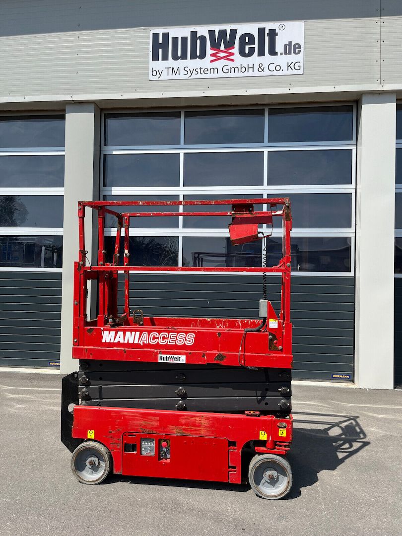 Manitou 7,60m Elektro Scherenarbeitsbühne Arbeitsbühne Steiger Hubarbeitsbühne
