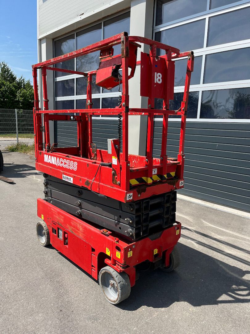 Manitou 7,60m Elektro Scherenarbeitsbühne Arbeitsbühne Steiger Hubarbeitsbühne