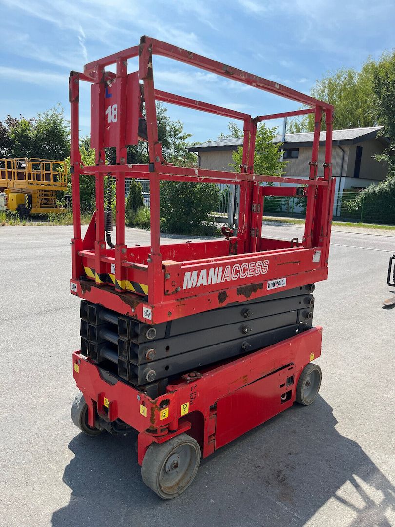 Manitou 7,60m Elektro Scherenarbeitsbühne Arbeitsbühne Steiger Hubarbeitsbühne