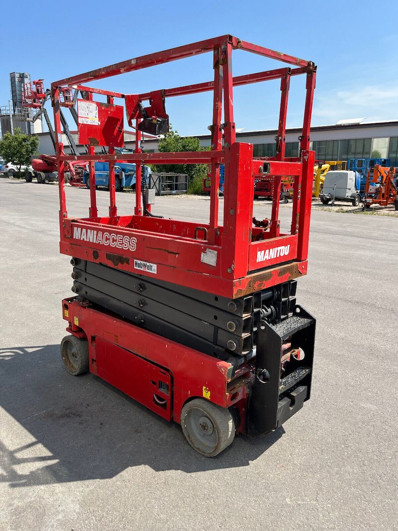 Manitou 7,60m Elektro Scherenarbeitsbühne Arbeitsbühne Steiger Hubarbeitsbühne