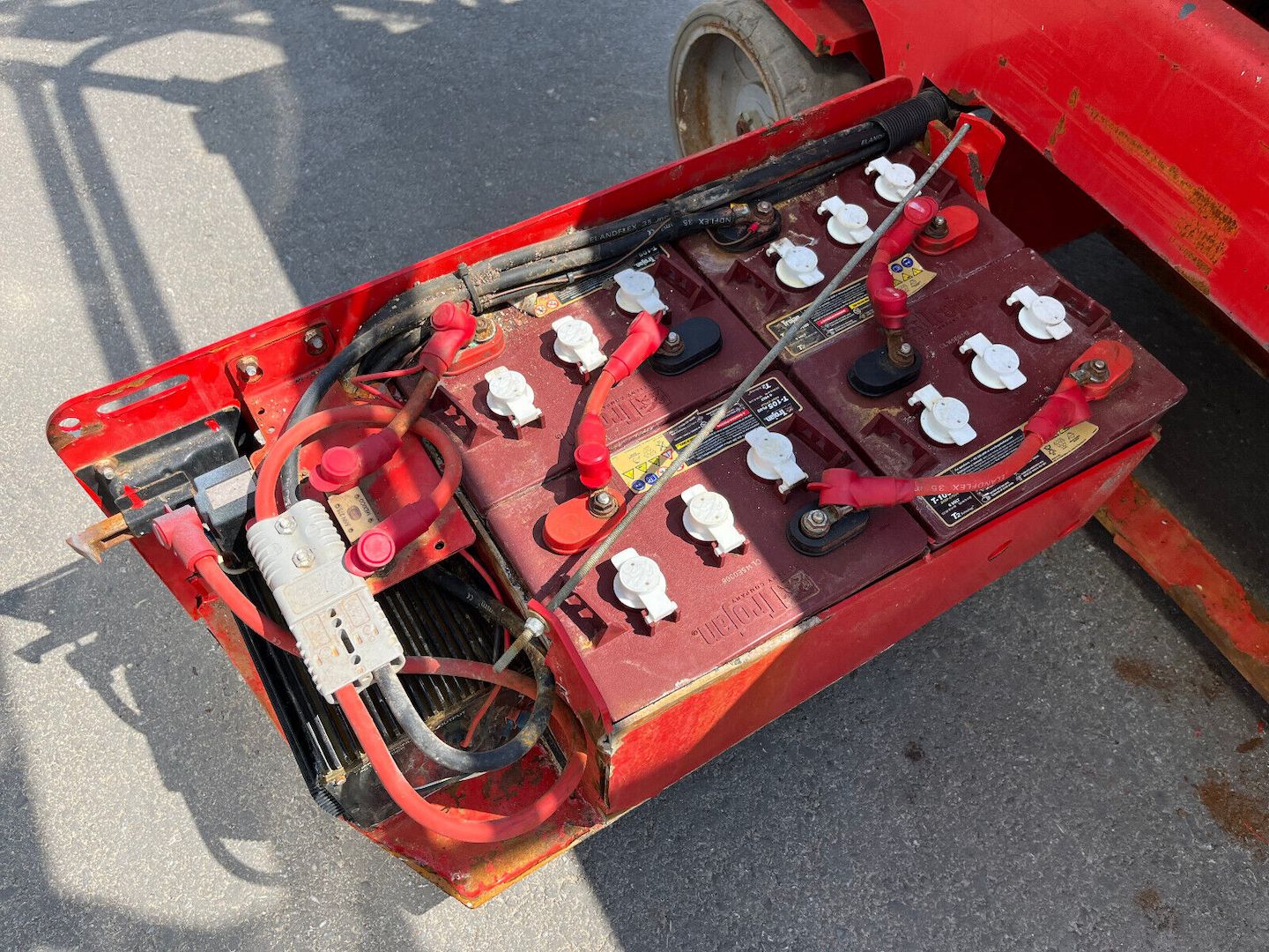 Manitou 7,60m Elektro Scherenarbeitsbühne Arbeitsbühne Steiger Hubarbeitsbühne