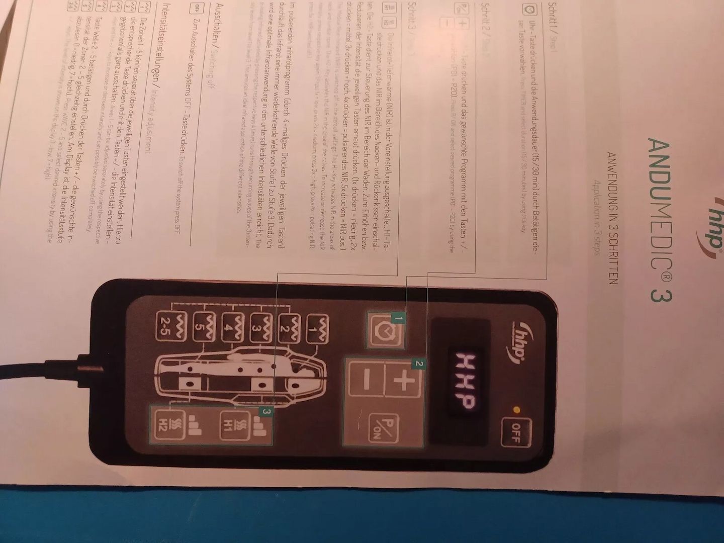 Andumedic 3 Professional Massageliege