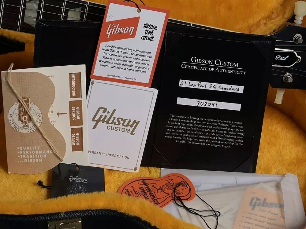 Gibson SG 1961 Standard Reissue Stop bar Vos