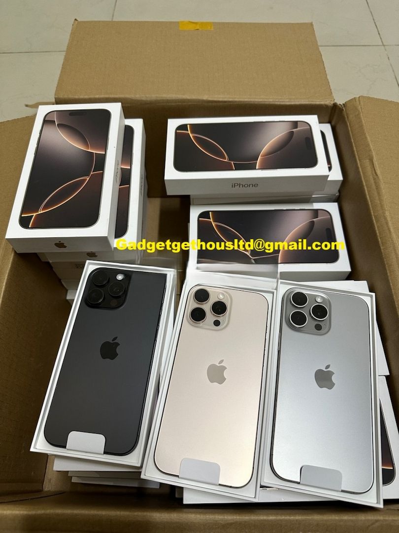 Apple iPhone 16 Pro 128GB = 600 EUR , iPhone 16 Pro Max 256GB = 700 EUR, iPhone 16 128GB = 470 EUR