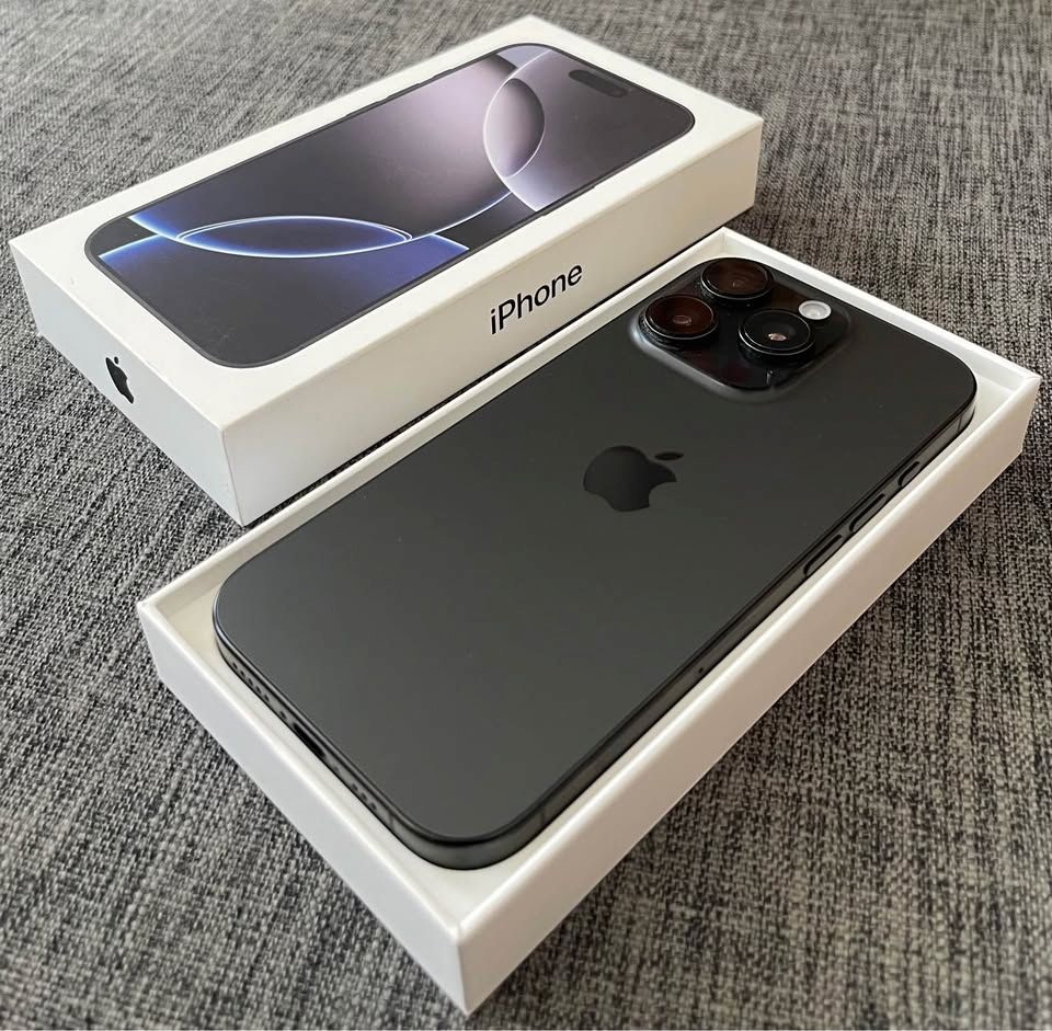 Apple iPhone 16 Pro 128GB = 600EUR, iPhone 16 Pro Max 256GB = 700EUR, iPhone 16 128GB = 470EUR