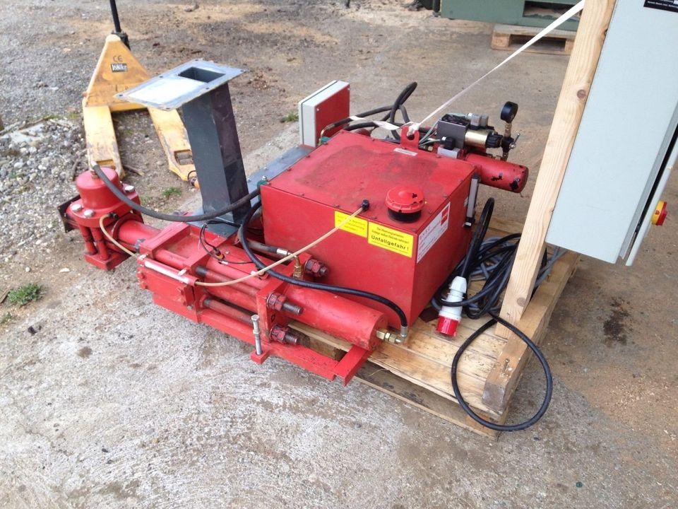 Brikettierpresse SHB 100 R Spänex Brikettpresse N O Weima Schuko