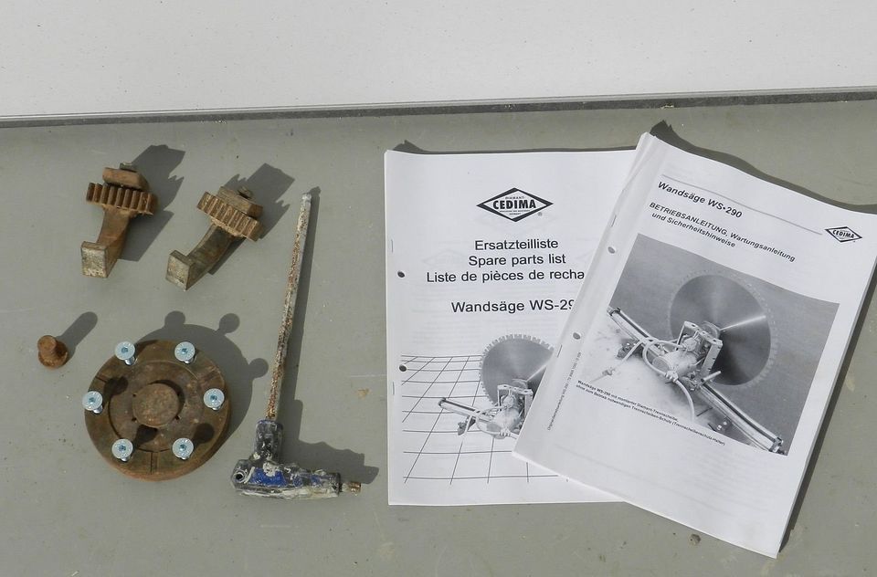 CEDIMA hochtrequenz Wandsäge WS 290 Schnitttiefe bis 43 cm