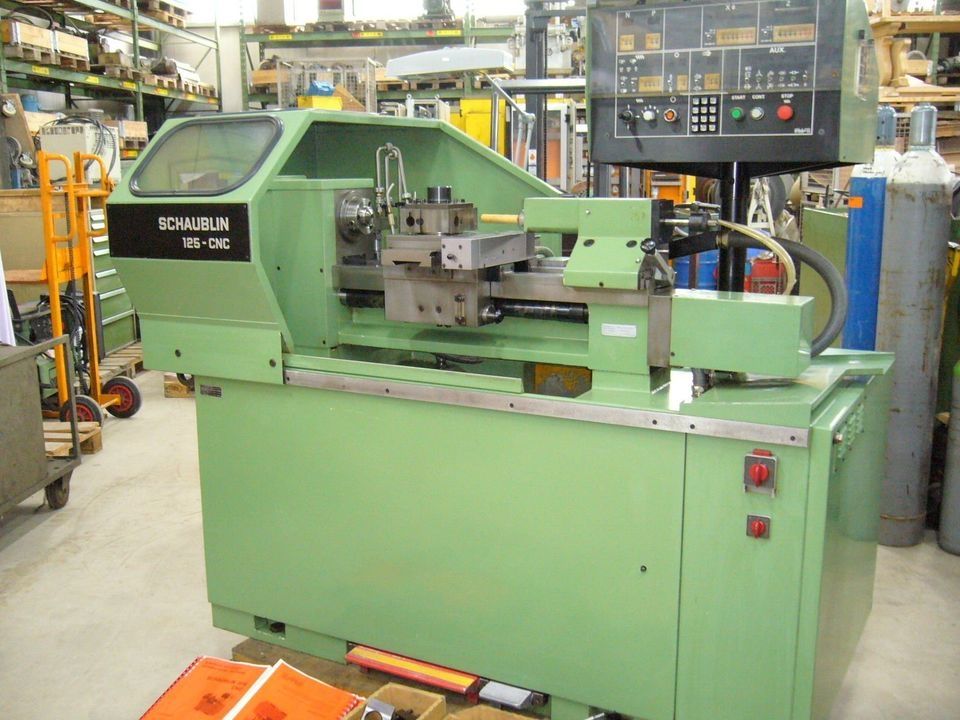 CNC Drehmaschine Schaublin 125