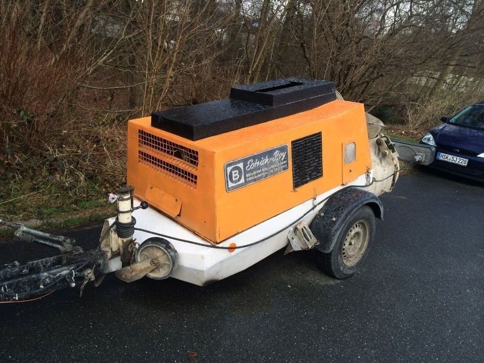 Estrichmaschine Estrichpumpe Betonpumpe Estrich Boy