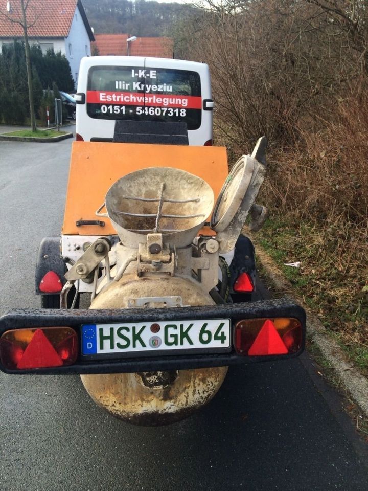 Estrichmaschine Estrichpumpe Betonpumpe Estrich Boy