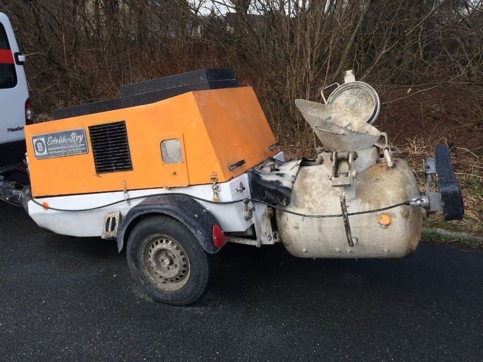 Estrichmaschine Estrichpumpe Betonpumpe Estrich Boy