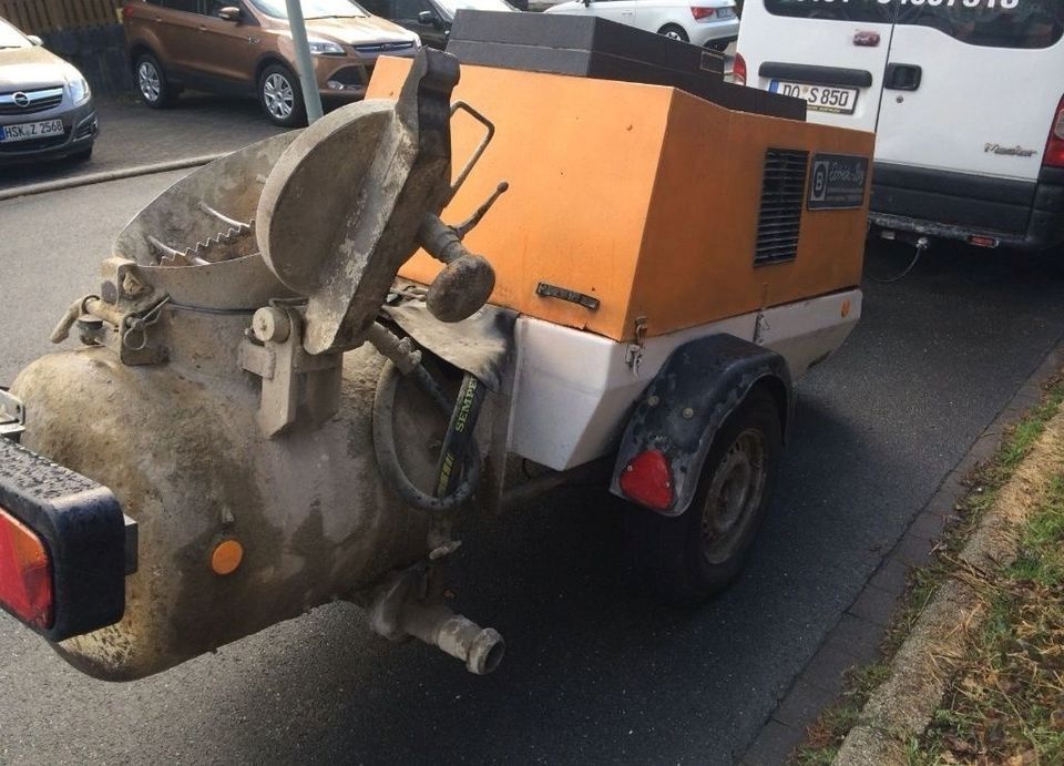 Estrichmaschine Estrichpumpe Betonpumpe Estrich Boy