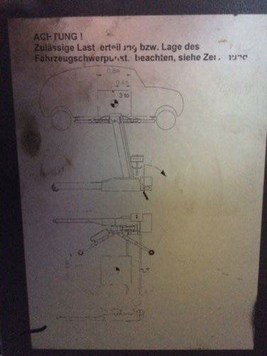 FINKBEINER FBH3000 MOBILE 2 SÄULEN HEBEBÜHNE 3T TRAGKRAFT