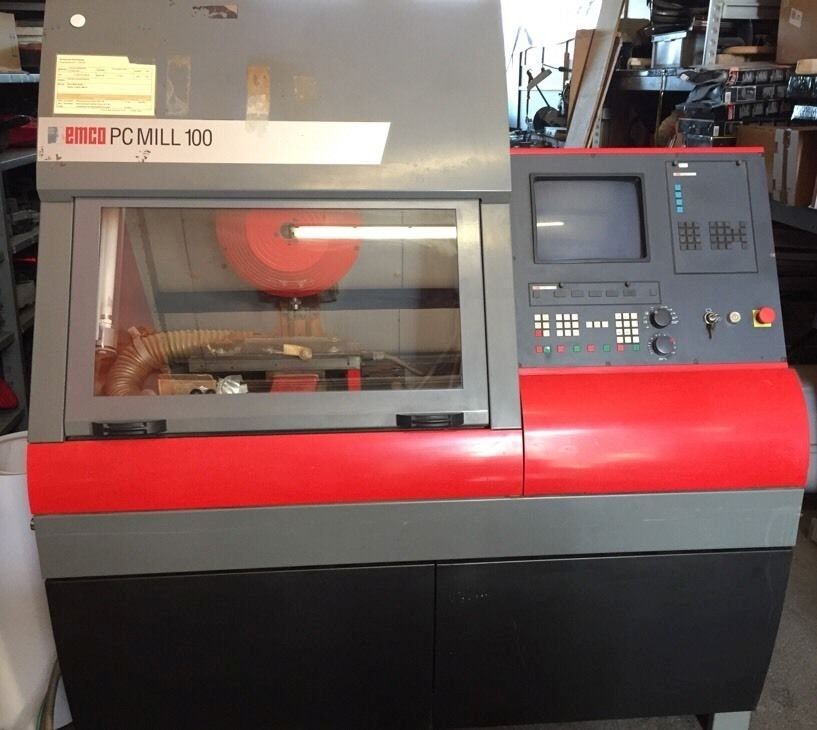 Fräsmaschinen CNC Fräse EMCO PC MILL 100 Bj 95 TOP!