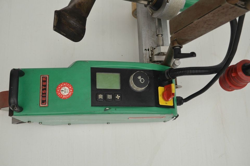 Leister Heissluft Schweissautomat Varimat V 2 Gerätebox 400V 5.7 KW