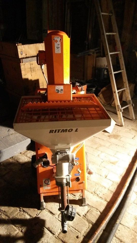 PFT Ritmo L, Mörtelpumpe, Mörtelmischer, Wärmedämmung Mörtelmischer