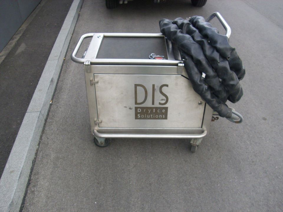 Trockeneisstrahlgerät, DryIce, Trockeneisstrahlanlage, Viel Zubehör, Extra Schlauch