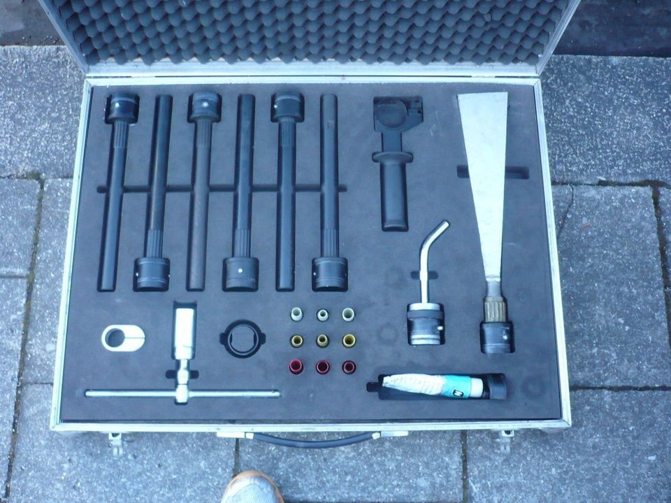 Trockeneisstrahlgerät, DryIce, Trockeneisstrahlanlage, Viel Zubehör, Extra Schlauch