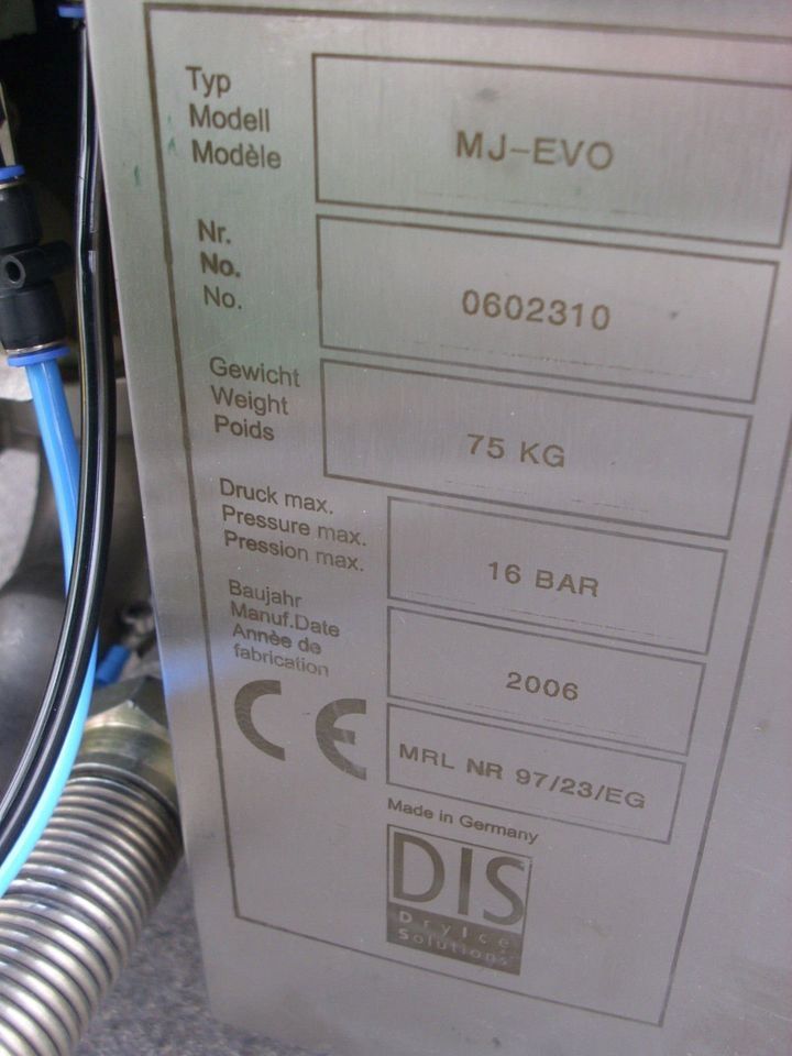 Trockeneisstrahlgerät, DryIce, Trockeneisstrahlanlage, Viel Zubehör, Extra Schlauch