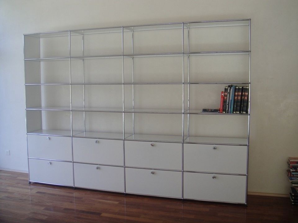 USM Haller Riesen Regal Regalwand neuwertig - reinweiss