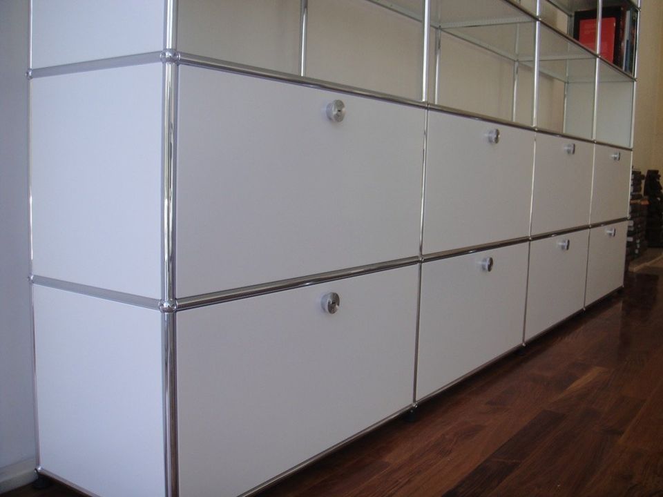 USM Haller Riesen Regal Regalwand neuwertig - reinweiss