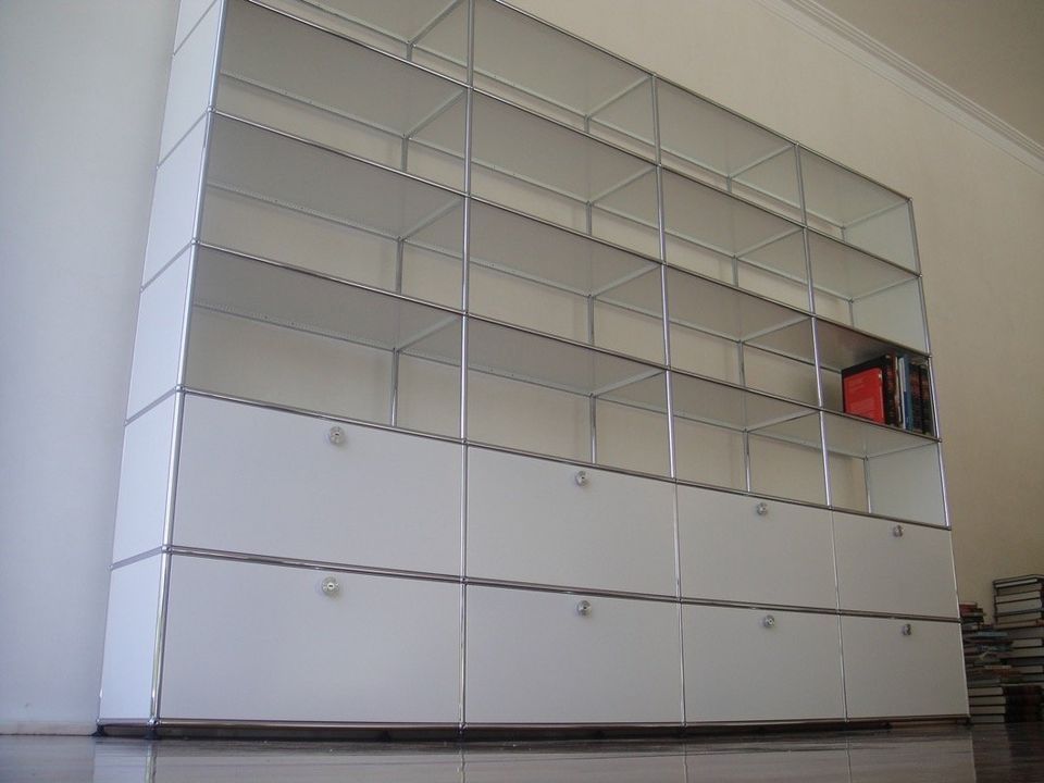 USM Haller Riesen Regal Regalwand neuwertig - reinweiss